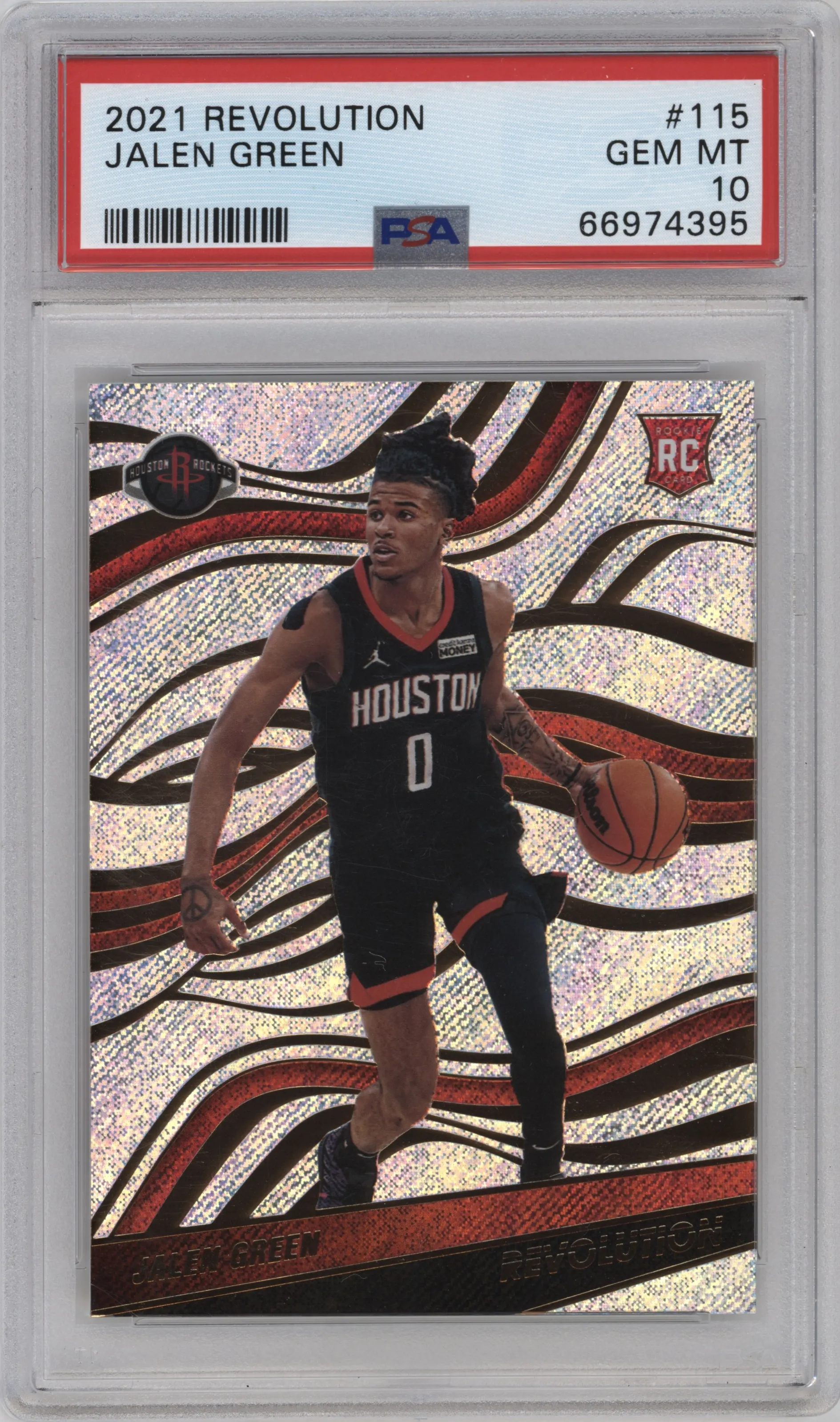 2021 Panini Revolution Jalen Green PSA 10