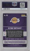 Kobe Bryant from the 2015-16 Panini Prizm  set graded by PSA and given an overall grade of 10.