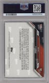 Bo Nix from the 2024 Topps Now set graded by PSA and given an overall grade of 10.
