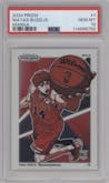 Matas Buzelis from the 2024-25 Panini Prizm set graded by PSA and given an overall grade of 10.