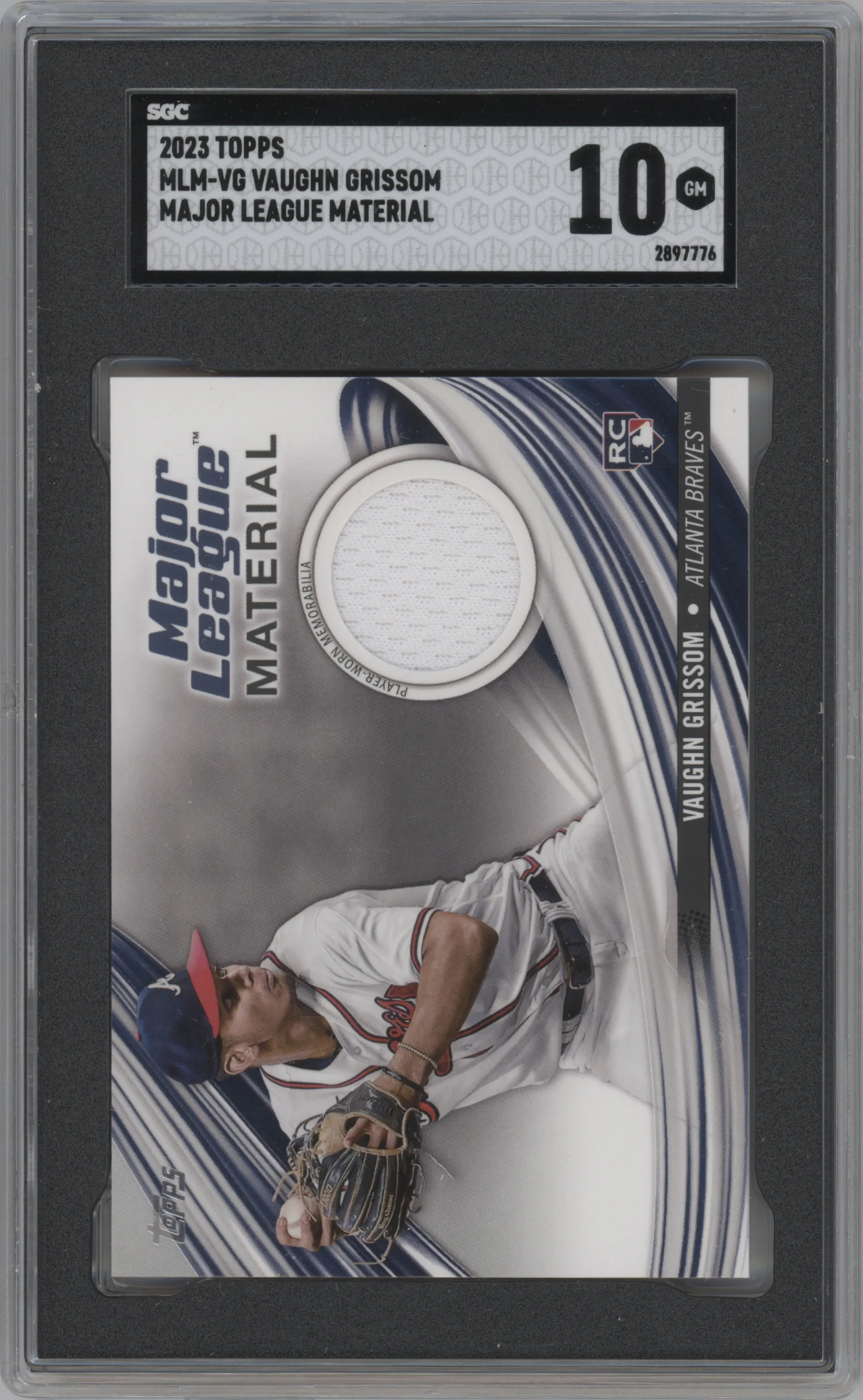 2023 Topps Series 2 ML Mat. Vaughn Grissom SGC 10
