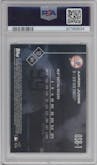 Aaron Judge from the 2017 Topps Now set graded by PSA and given an overall grade of 10.