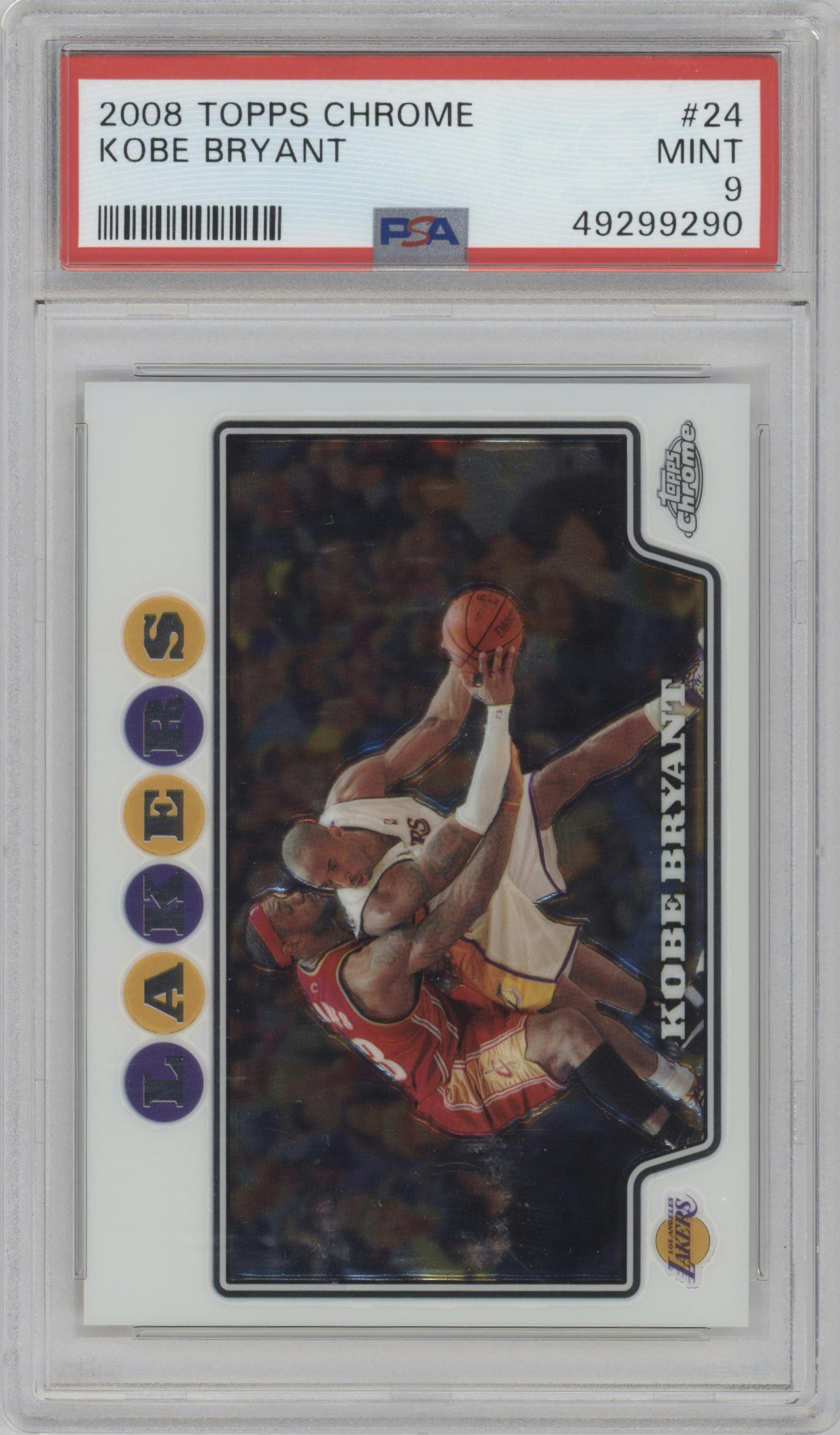 その他 NBA 08-09 topps chrome Kobe Bryant Kobe Bryant 2008 Topps Chrome #24 Base Price Guide - Sports