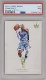 John Wall from the 2020-21 Panini Court Kings set graded by PSA and given an overall grade of 7.