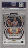 Keegan Murray from the 2022-23 Panini Obsidian set graded by PSA and given an overall grade of 9.