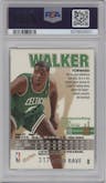 Antoine Walker from the 1997-98 Skybox Z-Force set featuring a  Rave parallel graded by PSA and given an overall grade of 9.