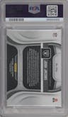 Josh Jacobs from the 2019 Panini Certified set graded by PSA and given an overall grade of 9.