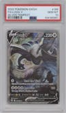 Lugia V from the 2022 Pokemon SWSH set graded by PSA and given an overall grade of 10.