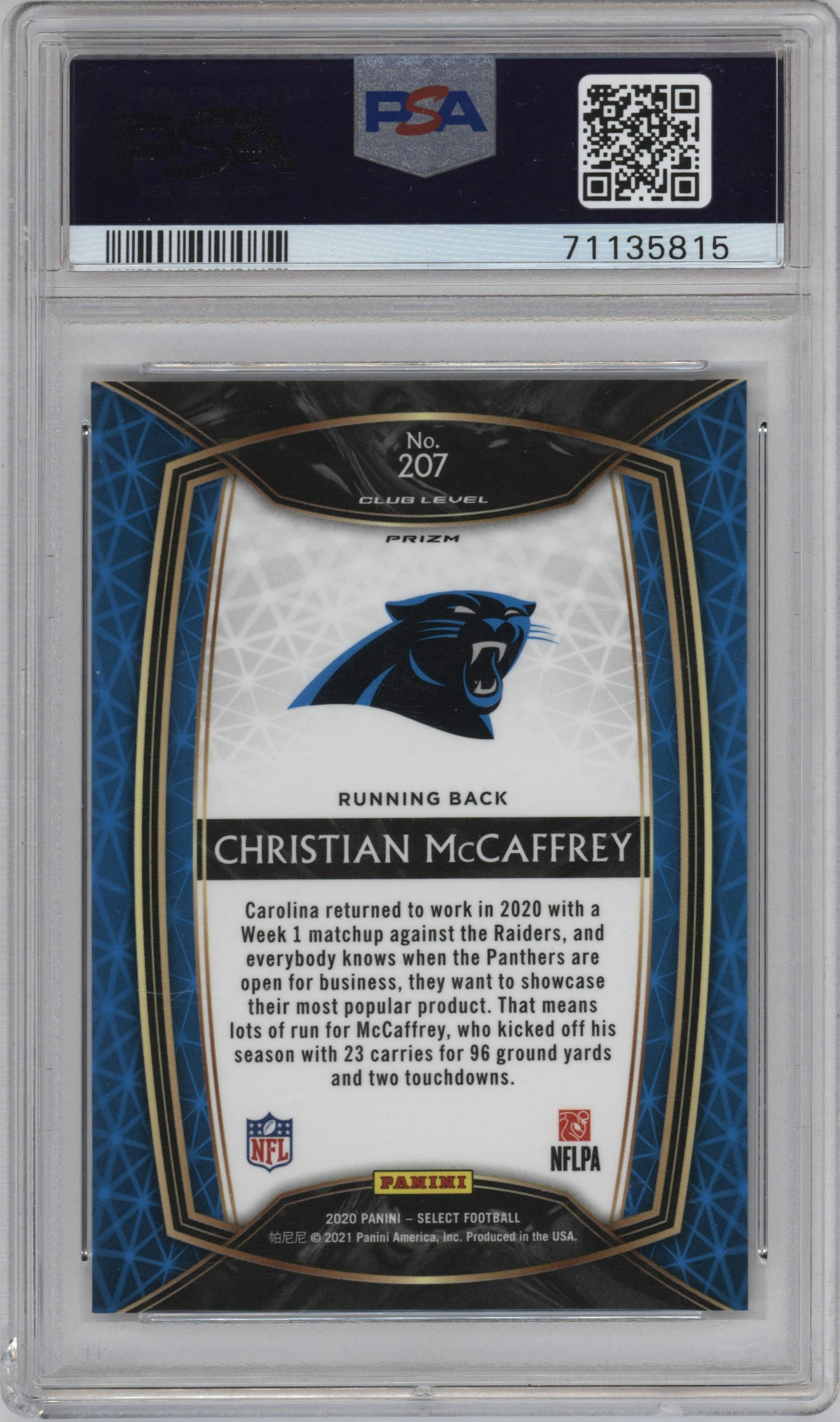 Christian McCaffrey