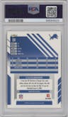 Calvin Johnson from the 2007 Score set graded by PSA and given an overall grade of 9.