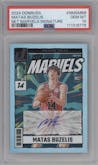 Matas Buzelis from the 2024-25 Panini Donruss set graded by PSA and given an overall grade of 10.