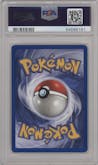 Beedrill from the 1999 Pokemon set graded by PSA and given an overall grade of 7.