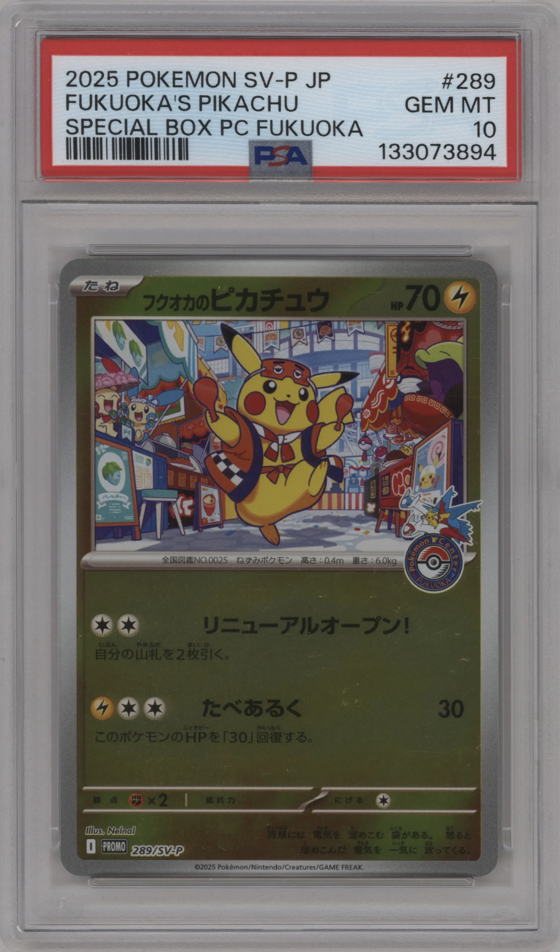 Fukuoka's Pikachu