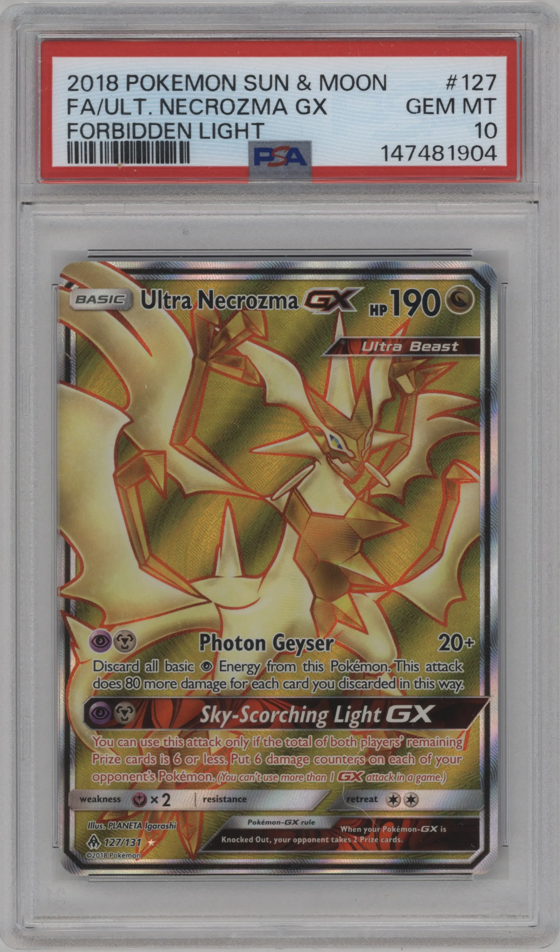 Ultra Necrozma GX