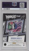 Dereck Lively II from the 2023-24 Panini Phoenix set graded by PSA and given an overall grade of 10.