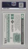 Patrick Mahomes II from the 2017 Panini Classics set graded by PSA and given an overall grade of 10.