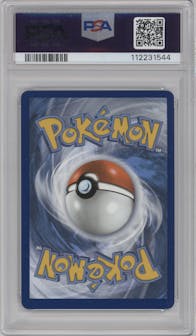 Chili & Cilan & Cress from the 2021 Pokemon SWSH set graded by PSA and given an overall grade of 7.