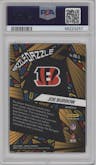 Joe Burrow from the 2023 Panini Mosaic set graded by PSA and given an overall grade of 10.