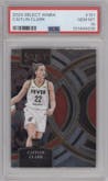 Caitlin Clark from the 2024 Panini Select WNBA set graded by PSA and given an overall grade of 10.