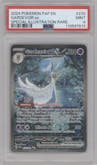 Gardevoir ex from the 2024 Pokemon SV set graded by PSA and given an overall grade of 9.