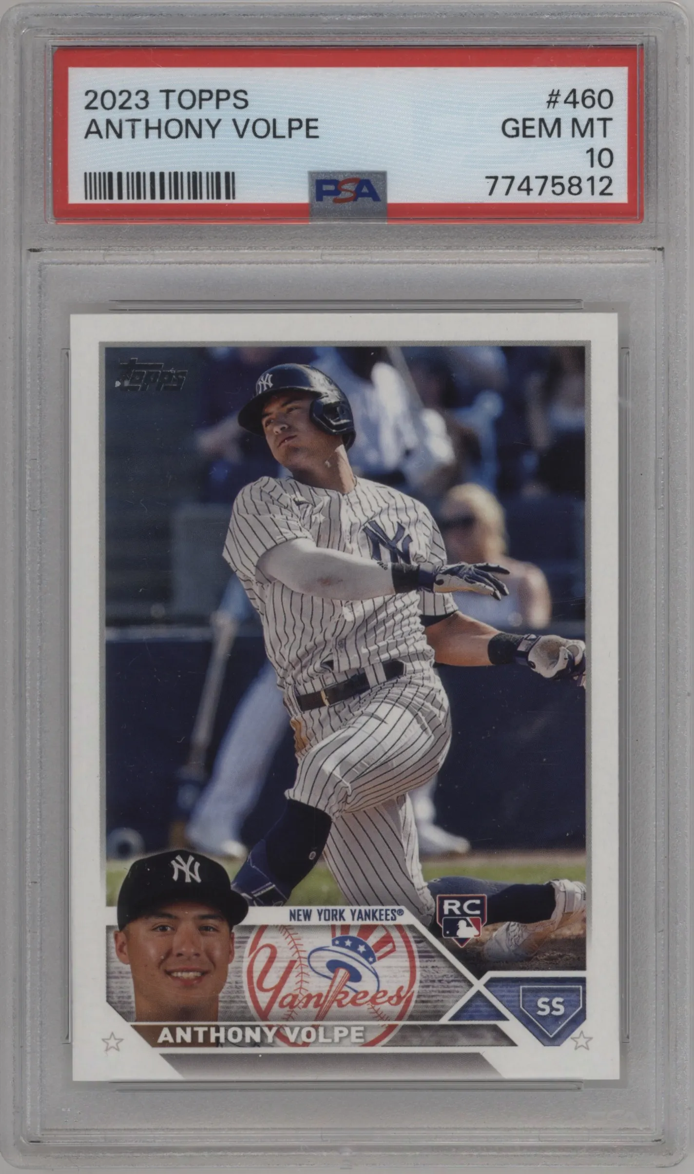2023 Topps Series 2 Anthony Volpe PSA 10