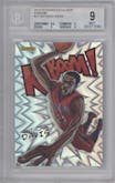 Anthony Davis from the 2014-15 Panini Excalibur set graded by Beckett and given an overall grade of 9.