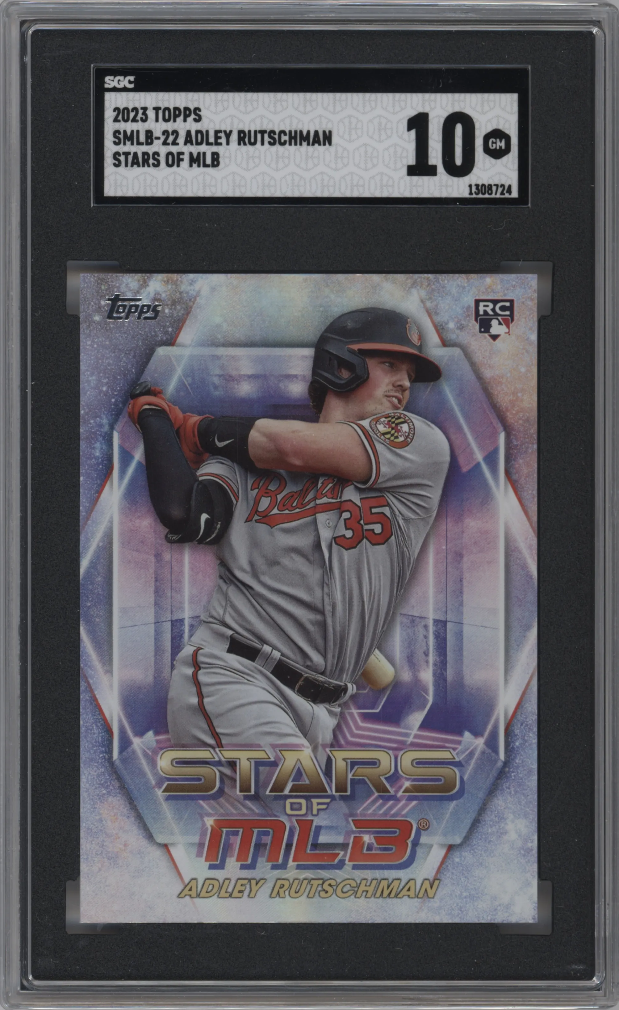 2023 Topps Stars of MLB Adley Rutschman #SMLB-22 SGC 10