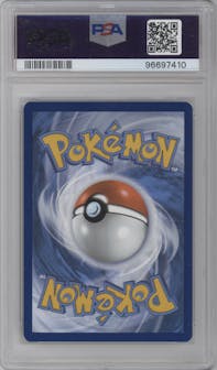 Iron Crown EX from the 2024 Pokemon SV set graded by PSA and given an overall grade of 10.