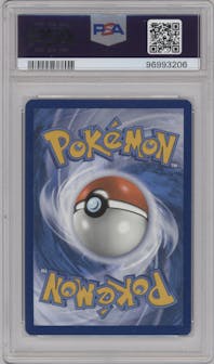 Eevee from the 2024 Pokemon SV set graded by PSA and given an overall grade of 10.