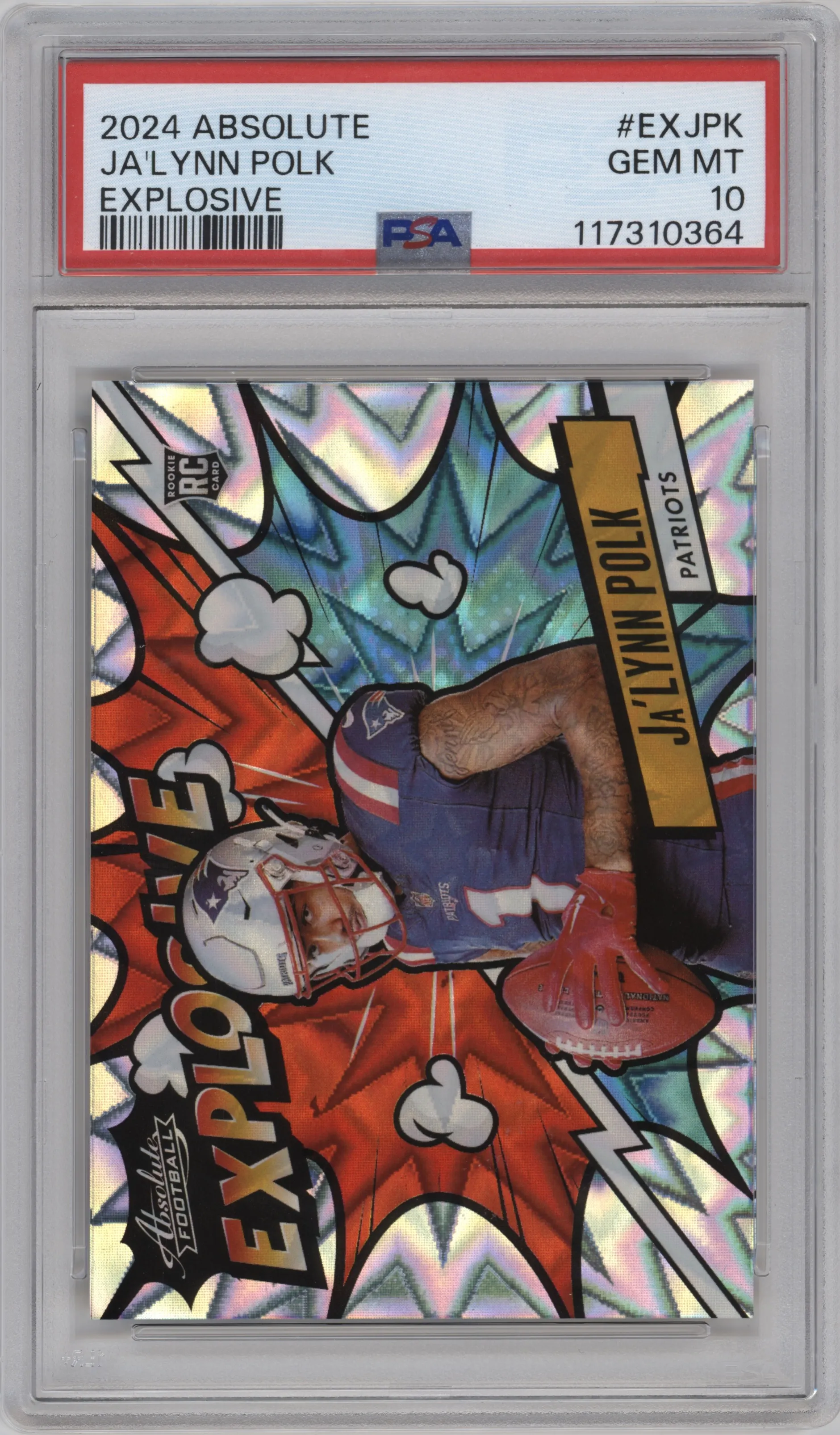 2024 Panini Absolute Explosive Ja'Lynn Polk PSA 10
