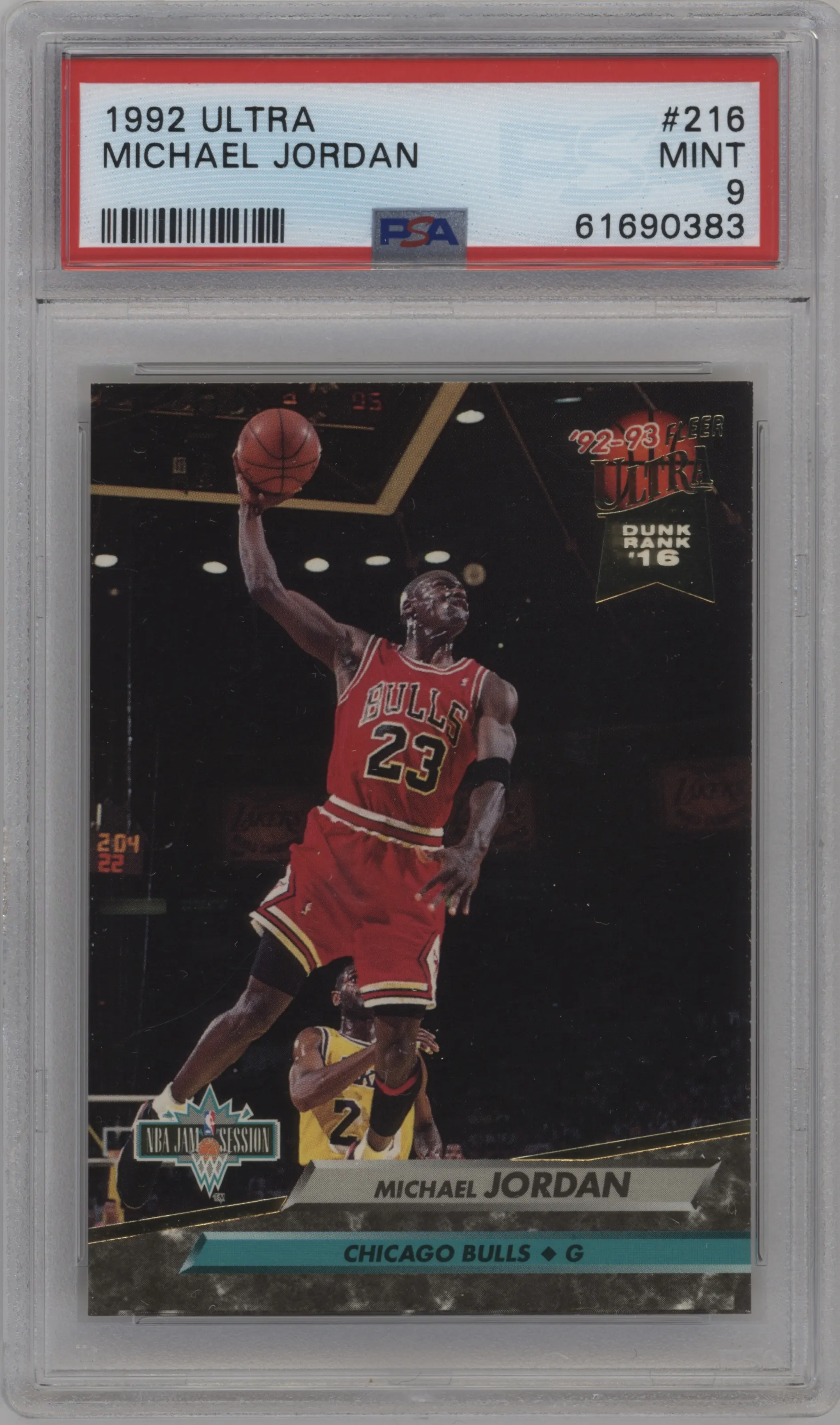 1992 Fleer Ultra Michael Jordan PSA 9