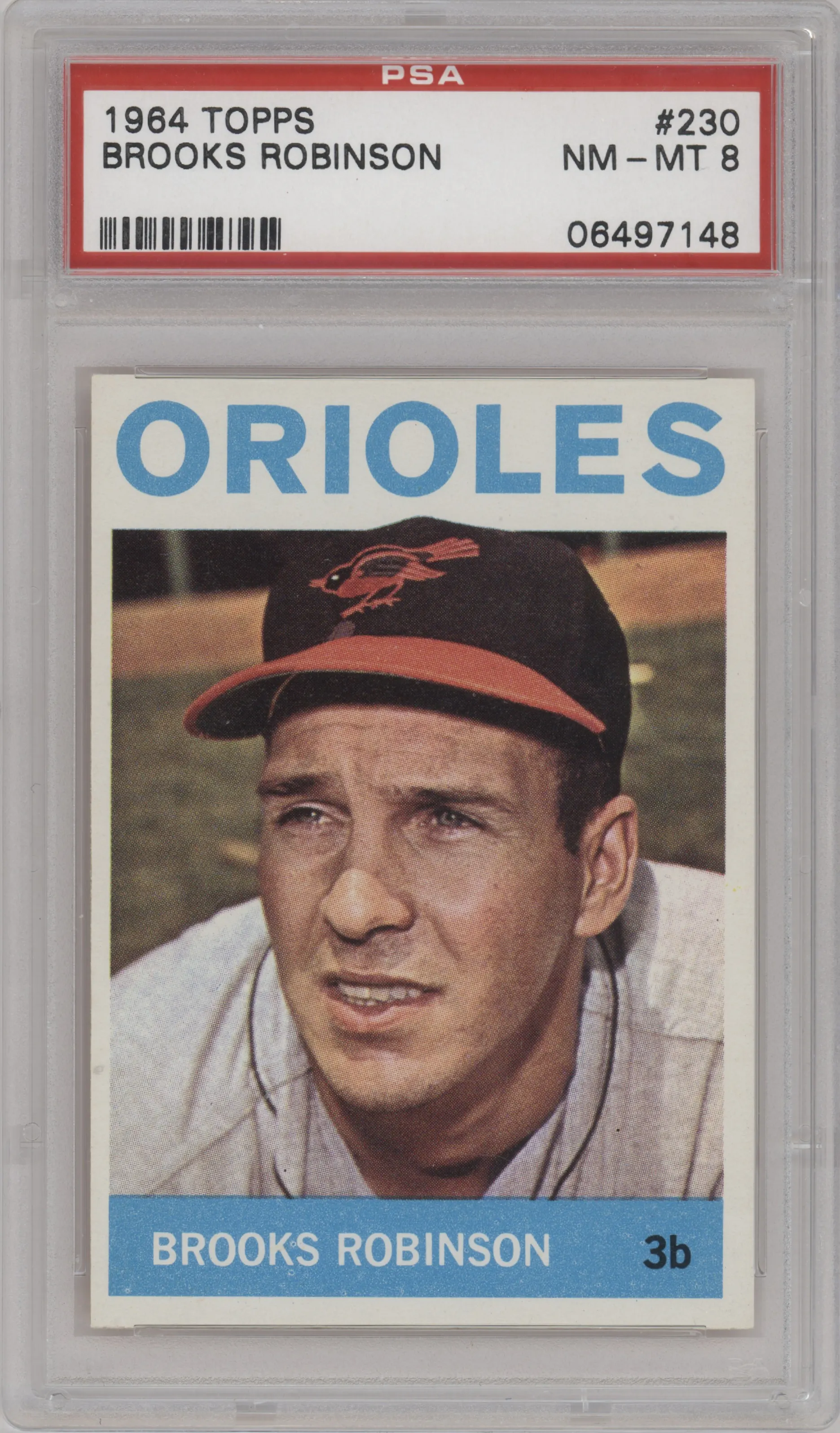1964 Topps Brooks Robinson #230 PSA 8