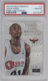 Jason Terry from the 1999-00 SkyBox Premium set graded by PSA and given an overall grade of 10.