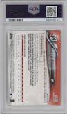 Juan Soto from the 2018 Topps Update set graded by PSA and given an overall grade of 9.