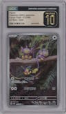 Aipom from the 2023 Pokemon SV JPN set graded by CSG and given an overall grade of 10.