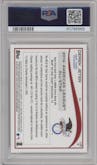 Derek Jeter from the 2014 Topps Update set graded by PSA and given an overall grade of 10.