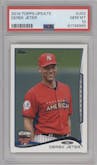 Derek Jeter from the 2014 Topps Update set graded by PSA and given an overall grade of 10.
