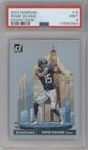 Rome Odunze from the 2024 Donruss set graded by PSA and given an overall grade of 9.