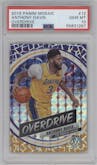 Anthony Davis from the 2019-20 Panini Mosaic  set graded by PSA and given an overall grade of 10.