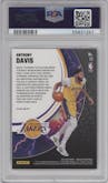 Anthony Davis from the 2019-20 Panini Mosaic  set graded by PSA and given an overall grade of 10.