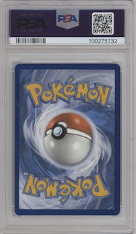 Mewtwo VSTAR from the 2023 Pokemon SWSH set graded by PSA and given an overall grade of 10.