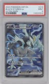 Black Kyurem ex from the 2024 Pokemon SV set graded by PSA and given an overall grade of 9.