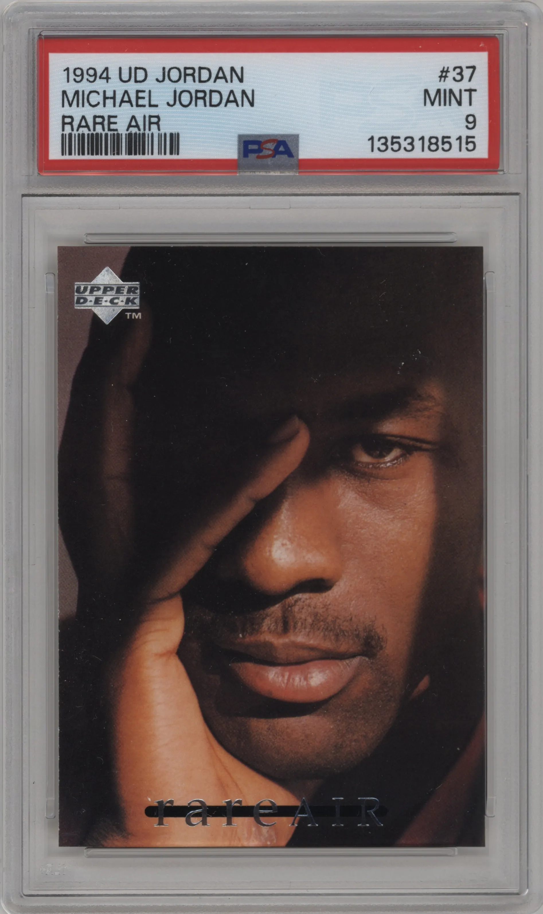 1994 Upper Deck Jordan Rare Air Michael Jordan PSA 9