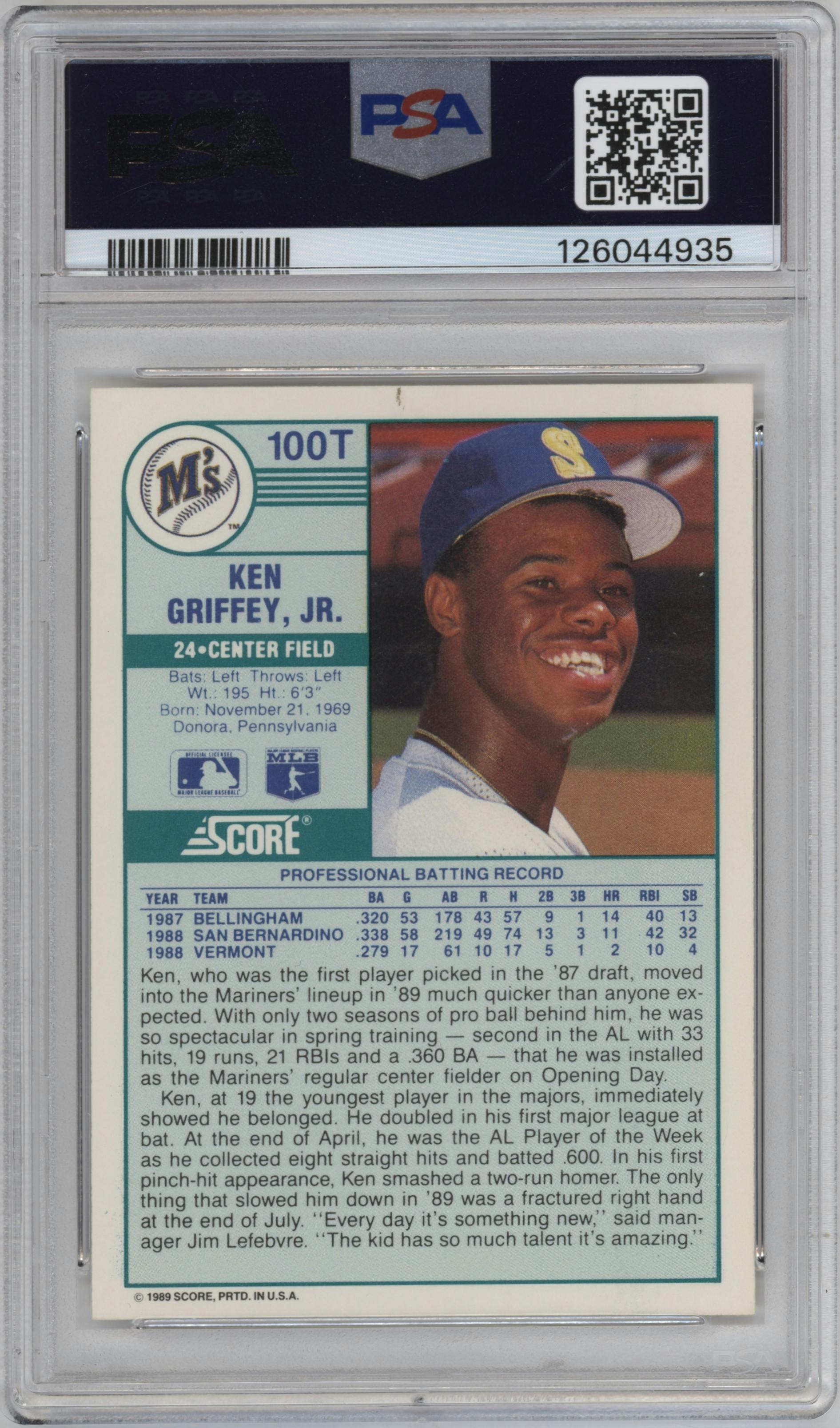 Ken Griffey, Jr.