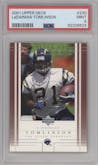 LaDainian Tomlinson from the 2001 Upper Deck set graded by PSA and given an overall grade of 9.