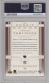 LaDainian Tomlinson from the 2001 Upper Deck set graded by PSA and given an overall grade of 9.