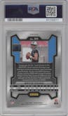 Bryce Young from the 2023 Panini Prizm set featuring a Silver Prizm parallel graded by PSA and given an overall grade of 10.