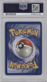 Eevee from the 1999 Pokemon set graded by PSA and given an overall grade of 8.