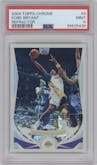 Kobe Bryant  from the 2004-05 Topps Chrome set featuring a Refractor parallel graded by PSA and given an overall grade of 9.