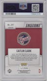 Caitlin Clark from the 2024-25 Panini Instant WNBA set graded by PSA and given an overall grade of 10.